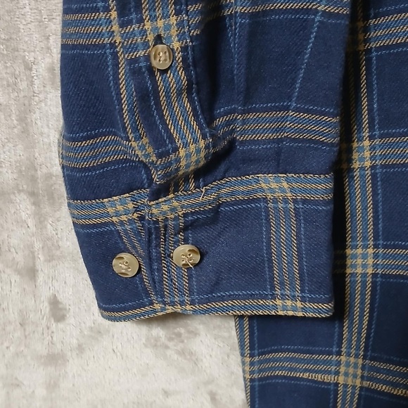 Wrangler Rugged Wear Long Sleeve Shirt Size 3XL Plaid Button Down Workwear - Picture 6 of 10